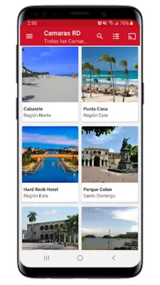 Camaras RD android App screenshot 2